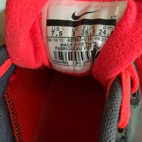 Nike Lunarglide 2 running shoes sneakers size 7.5 - Picture 5 of 7